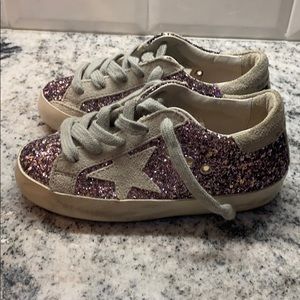 Golden Goose sparkly superstar sneakers